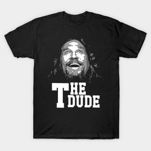 The dude funny face, big lebowski T-Shirt